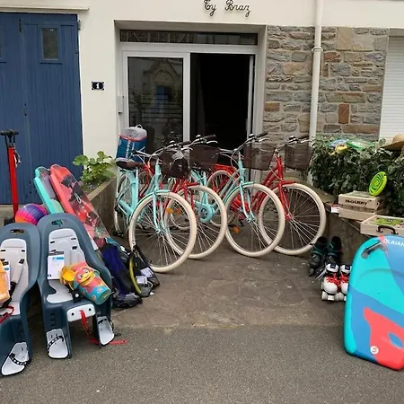 Ty-braz 4pers Vue Terrasse Velo 